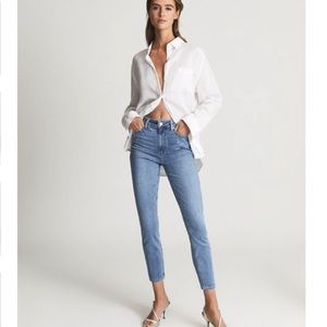 PAIGE Hoxton Crop Skinny Jeans
